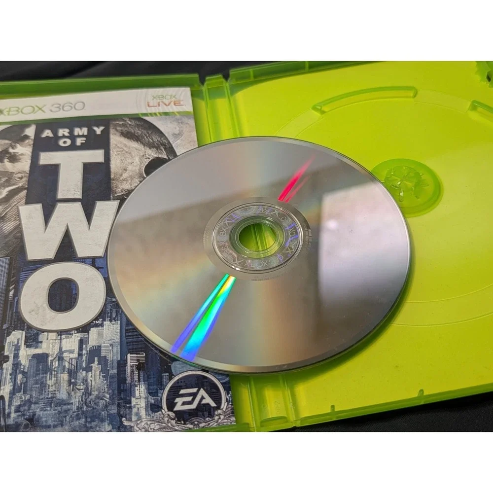 Army of Two Xbox‎ 360 Game EA Co-Op Shooter 2008 Original Black Label CIB Tested